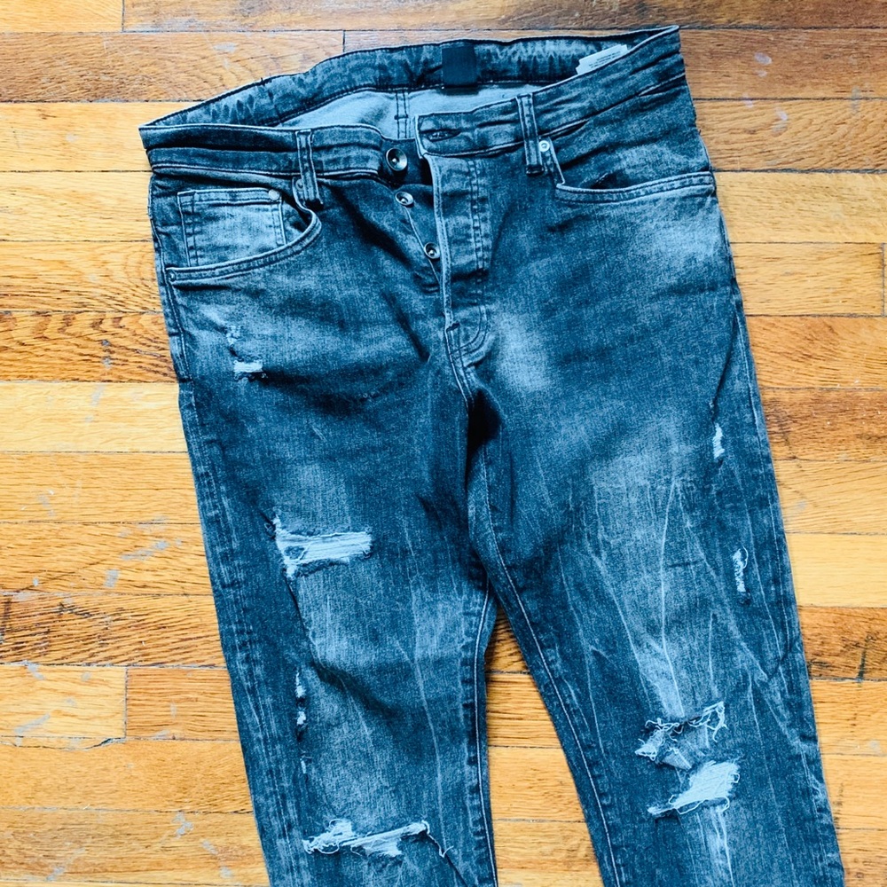 H&M Skinny Ripped Jeans